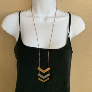 Madewell chevron necklace